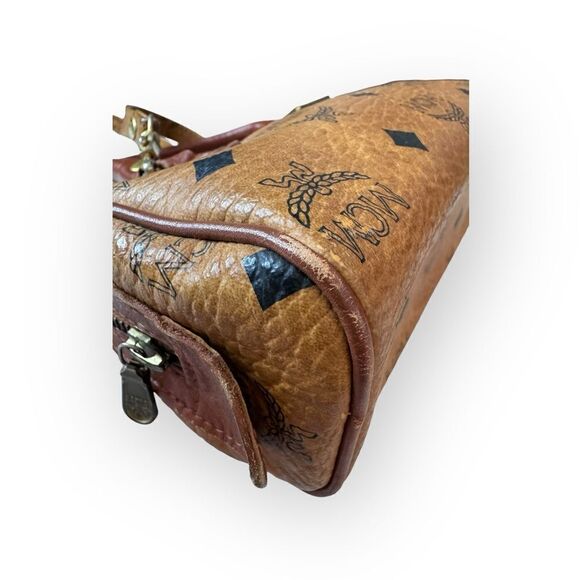 MCM Mini Logo Two Way German Handbag - Picture 7 of 13